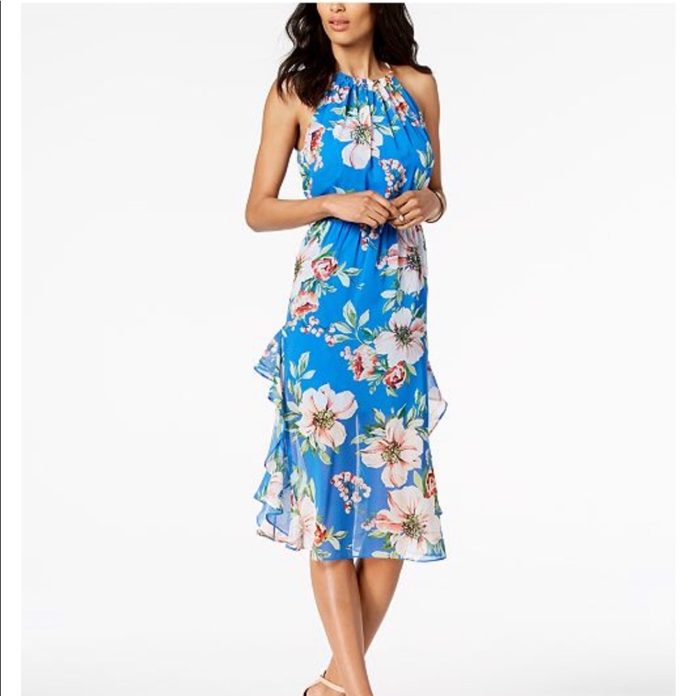 LIKE NEW vince camuto midi dress